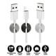 thumbnail image 3 of 12pcs Adhesive Cord Clips Cable Management Clip, Cable Clip Cord Holder for Desk, 3 of 5