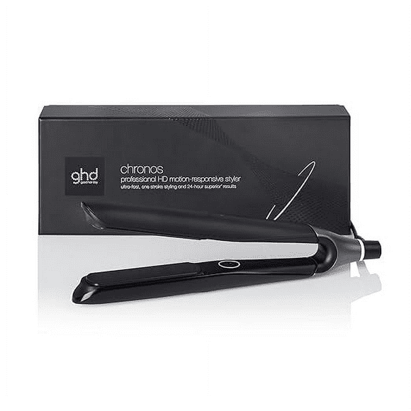 Plancha con respuesta al movimiento Chronos Professional HD - S8M261 Black de GHD para unisex - Plancha alisadora de 1 pieza