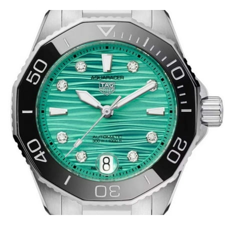 TAG Heuer Aquaracer 300 Women's Jade dial 36mm WBP231K.BA0618