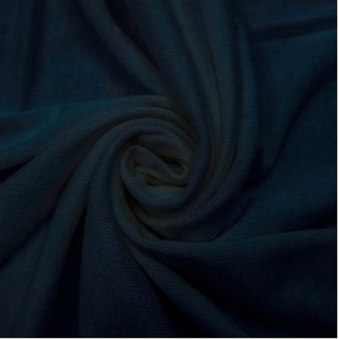 FREE SHIPPING!!! Navy Denim Rayon Jersey Stretch Knit Fabric Medium