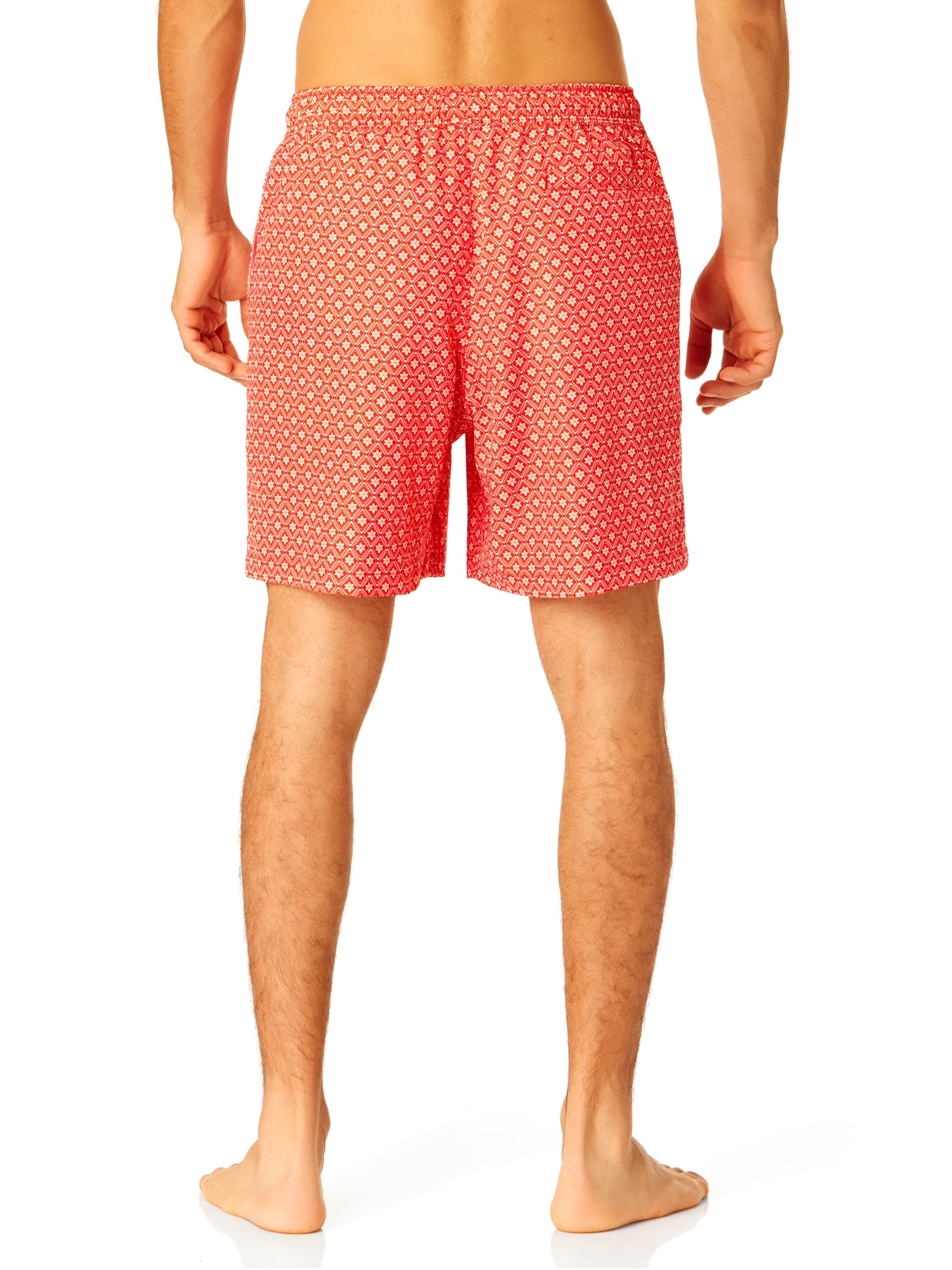 Rugged Shark Men's & Big Men's Swim Trunks, 7" Inseam, Sizes S-3XL