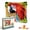 3161Parrot, variant on Latch Hook Pillow Kits for Adults pillow,latch hook pillow kits,Birds And Owl Embroidery Creative Craft Home Decor Ideal for Learning Pillow Making 43×43cm/17*17in