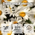 thumbnail image 3 of Daisy Velvet Throw Covers Pillow Inserts - Set of 2 Decorative Pillows with Unique Patterns for Home Decor, Couch, Bed - 16x16, 18x18, 20x20 Inches, 3 of 6
