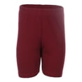 thumbnail image 1 of Ola Mari Unisex Kids Biker Shorts , 2, Burgundy, 1 of 4