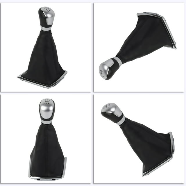 5 Speed Gear Knob Gearstick Gaiter Boot Kit for 2 MK2 2005-2011 Automotive Interior