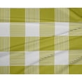 thumbnail image 4 of oneOone Polyester Lycra Lime Green Fabric Gingham Check Sewing Material Print Fabric By The Yard 56 Inches Wide, 4 of 4