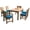Black, variant on Chester Patio Dining 7 Piece Set