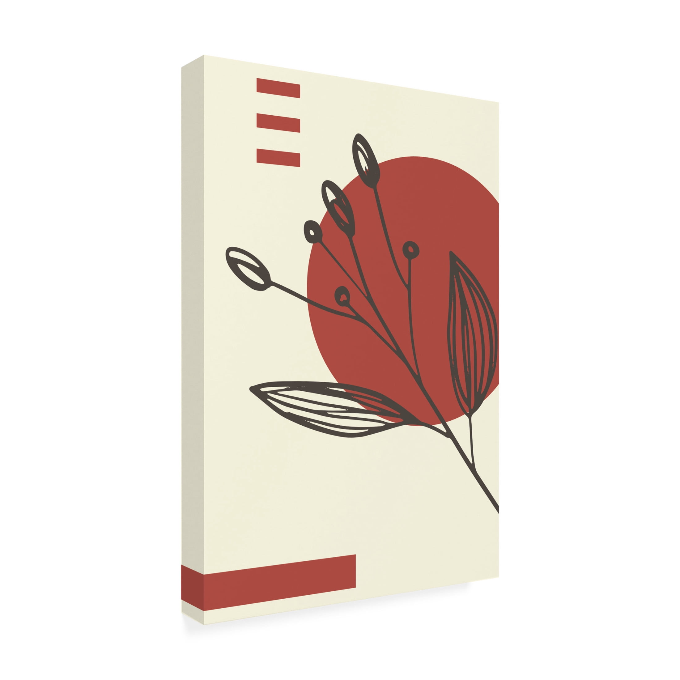 Trademark Fine Art jay stanley Boho Botanicals 4 Canvas Wall Art