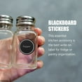 thumbnail image 1 of MERRYHAPY Black PVC Chalk Board Pantry Stickers Writable Decorative Labels for Kitchen Jars, 1 of 6
