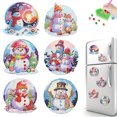 thumbnail image 1 of Pintura Diamantes Nevera Magnina Diamante Refrigerador Magnet Art Nidge 6 Piezas Hamburguesa Acrílica Cerdo para Tableros Blanco, 1 of 9