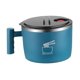 thumbnail image 2 of Tazón de ramen con tapa y asa, vajilla de cocina, contenedor portátil para almuerzo de 1000 ml Azul, 2 of 9