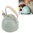 thumbnail image 4 of Moderna Hoja de Té, Acero inoxidable Anti -Corrosión 3l Ergonímico Tetera de Fondo de Fondo Plano para Cocción de Induco, 4 of 7