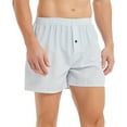 thumbnail image 3 of Onimisc Men's Big and Tall Boxer Shorts Cotton Classic Plaid Woven Boxers for Men Soft Breathable Mens Underwear with Button Fly Assorted Colors, 6 Pack, 3 of 10
