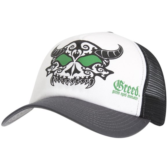 Greed - Green-Eyed Monster Casquette Trucker