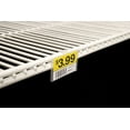 thumbnail image 5 of 2.25" L x 1.25" H Plastic Cooler / Refrigerator UPC Label Holder Clip Organizer for Double Wire Fridge Shelf - 50 Pack, 5 of 6