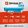 thumbnail image 2 of SPYRA 2 Pack Manual Water Blaster, Outdoor Squirt Gun Toy, SpyraLX, Blue & Red, 2 of 12
