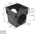 Storm Drain 9-in. Square Catch Basin Yard Drainage Kit with Debris Trap ...