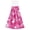 Pink Tie-dye with Butterflies, variant on 2PCS Velcro Hangable Hand Towels Quick-Drying Hanging Kitchen Towels for Kitchen & Bathroom Butterflies and Circular Motif