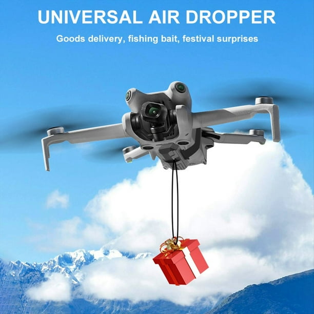 de Lanzamiento Aéreo para Drones FLIP/AIR 3S/ 3 Pro: Cebo de Pesca, Regalo de Boda, Etc.