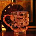 thumbnail image 3 of Zootealy LED Flashing Color Change Mug Water Activated Light Up Dragon Pattern Beer Cup 285ml, 3 of 5