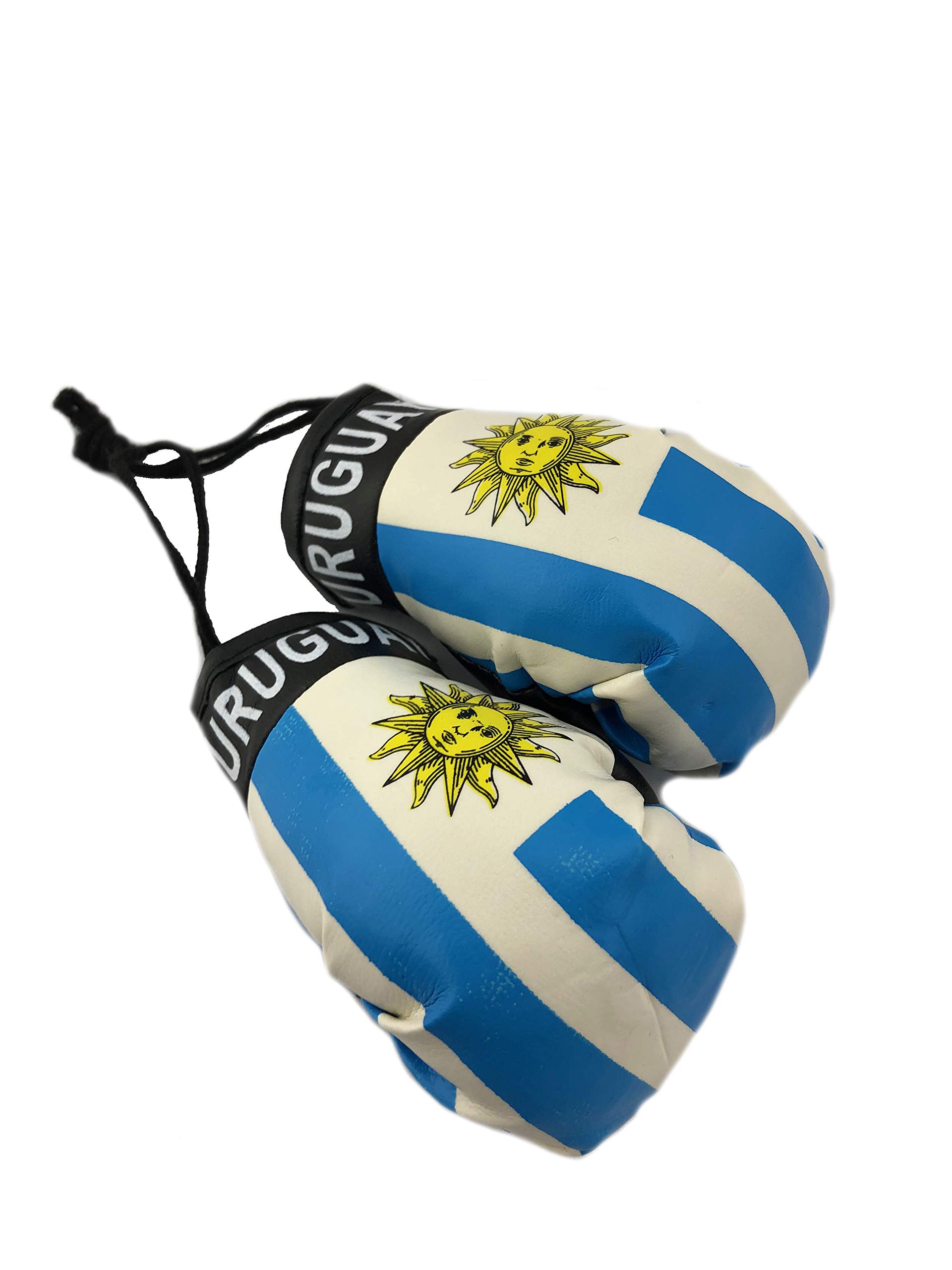 Uruguayan / Uruguay Flag Mini Boxing Gloves Ornament – Unisex Decor, Brand New