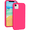 Hot Pink, variant on Entronix Silicone Case for iPhone XR, Soft-Touch Protective Liquid Silicone Cover, White