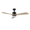 thumbnail image 2 of SAFAVIEH Ceiling Light Fan Vencin Led Lt 52" Ceiling Fan Black, 2 of 5