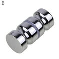 Ludlz Shower Screen Handle Bathroom Door Handle Knob with Solid ...