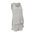 thumbnail image 6 of Ingrid & Isabel For Every Belly Women's Maternity Ribbed Henley Tank & Short Set, Sizes S-XXXL, 6 of 7