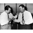 thumbnail image 2 of Joe Louis And Max Schmeling Mock Box With Each Other While Wearing White Shirts And Ties History, 2 of 2