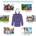 thumbnail image 5 of Lsque Labrador Retriever Dog Patten Youth Hoodie Sweatshirt Pullover with Kangaroo Pocket Boys and Girls Hoodie Warm Hoodie for Kids-Medium, 5 of 6
