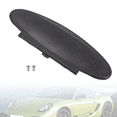 thumbnail image 1 of MFC Black Sun Visor Mirror Cover Cap Compatible with for Porsche 911 996/997 Boxster Cayman986/987, 1 of 8