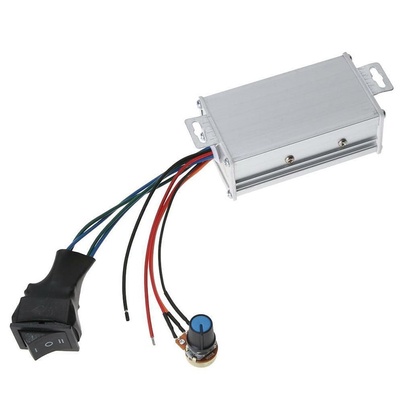 Reversible DC 9-60V 12V 24V 36V 48V 60V 20A PWM DC Motor Driver Speed Controller Reversible DC 9-60V 12V 24V 36V 48V 60V 20A PWM DC Motor Driver Speed Controller