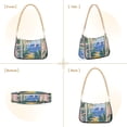 thumbnail image 7 of FORMRS Womens Shoulder Bag with Chain Strap Clutch Purse Cute Tote Handbag, Seaside Leaves, 7 of 7