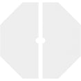 thumbnail image 4 of 40"OD x 3"ID x 14"C x 1"P Logan Architectural Grade PVC Contemporary Ceiling Medallion, Two Piece, 4 of 4