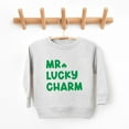 thumbnail image 3 of Bump and Beyond Designs Mr. Lucky Charm St. Patrick's Day Sweatshirt for Boys and Girls (Natural 2T), 3 of 5