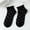 A-Black80, variant on Babaley Women's Socks Ruffled Cute Heart Pattern Ankle Socks Casual Summer Lightweight Comfortable Socks