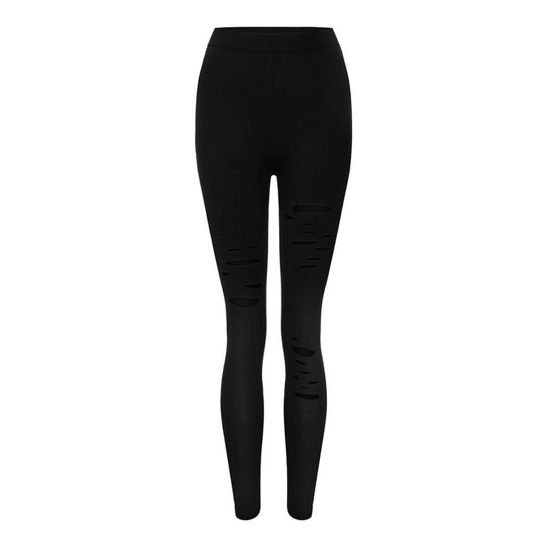 SELONE Plus Size Leggings for Women Workout Butt Lifting Gym Jumpsuits High  Waist Casual Sports with Holes Yogalicious Fashion Ripped Utility Dressy