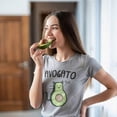 thumbnail image 4 of Womens Avogato Funny T shirt Avocado Cat Cute Face Graphic Novelty Tee for Girls Womens Graphic Tees, 4 of 7