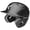Black, variant on EASTON ALPHA Baseball Batting Helmet, Large / X Large, White