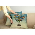 thumbnail image 3 of Ambesonne Butterfly Throw Pillow Cover 2 Pack, Spring Season Animals, 16", Multicolor, 3 of 6