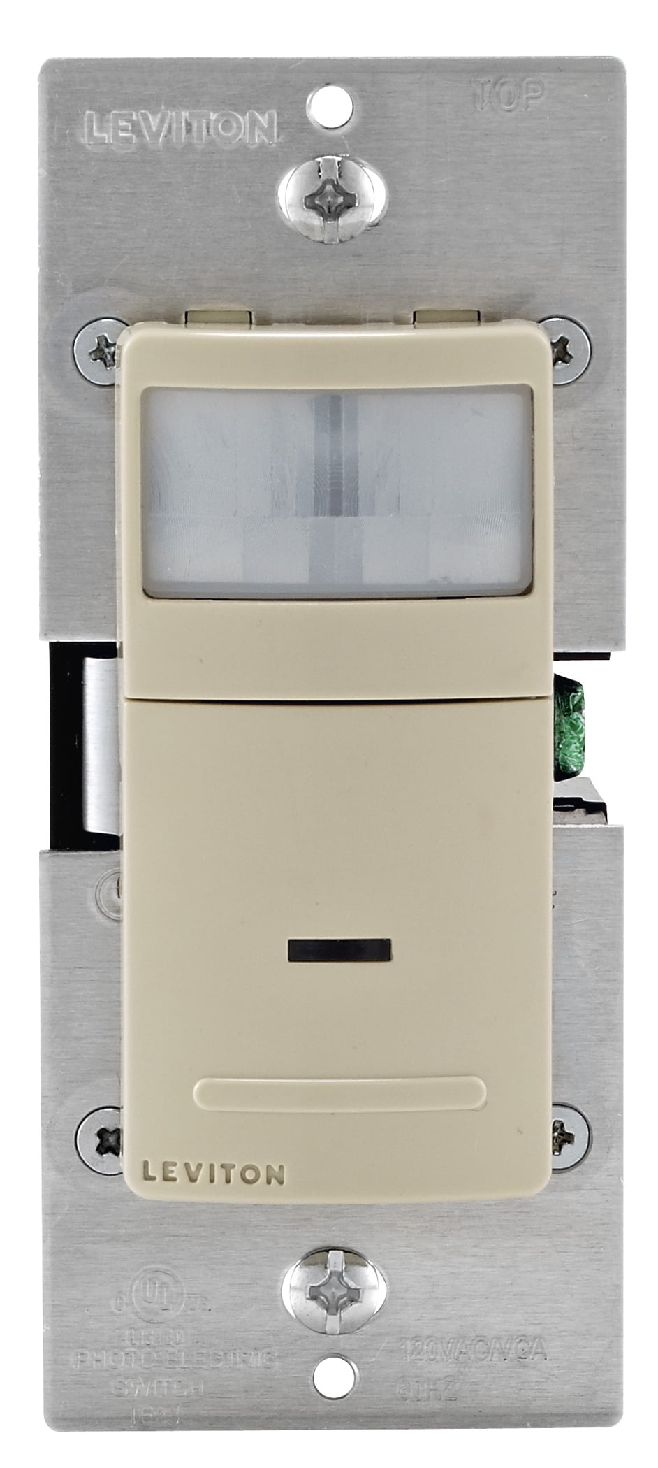 Leviton R01IPS021LI Ivory Single Pole Wide View Motion Activated