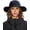 Black+blue, variant on Womens Winter Bucket Hat Warm Fleece Lined Rain Hat UPF50+ Mens Outdoor Adventure Research Hiking Safari Cap