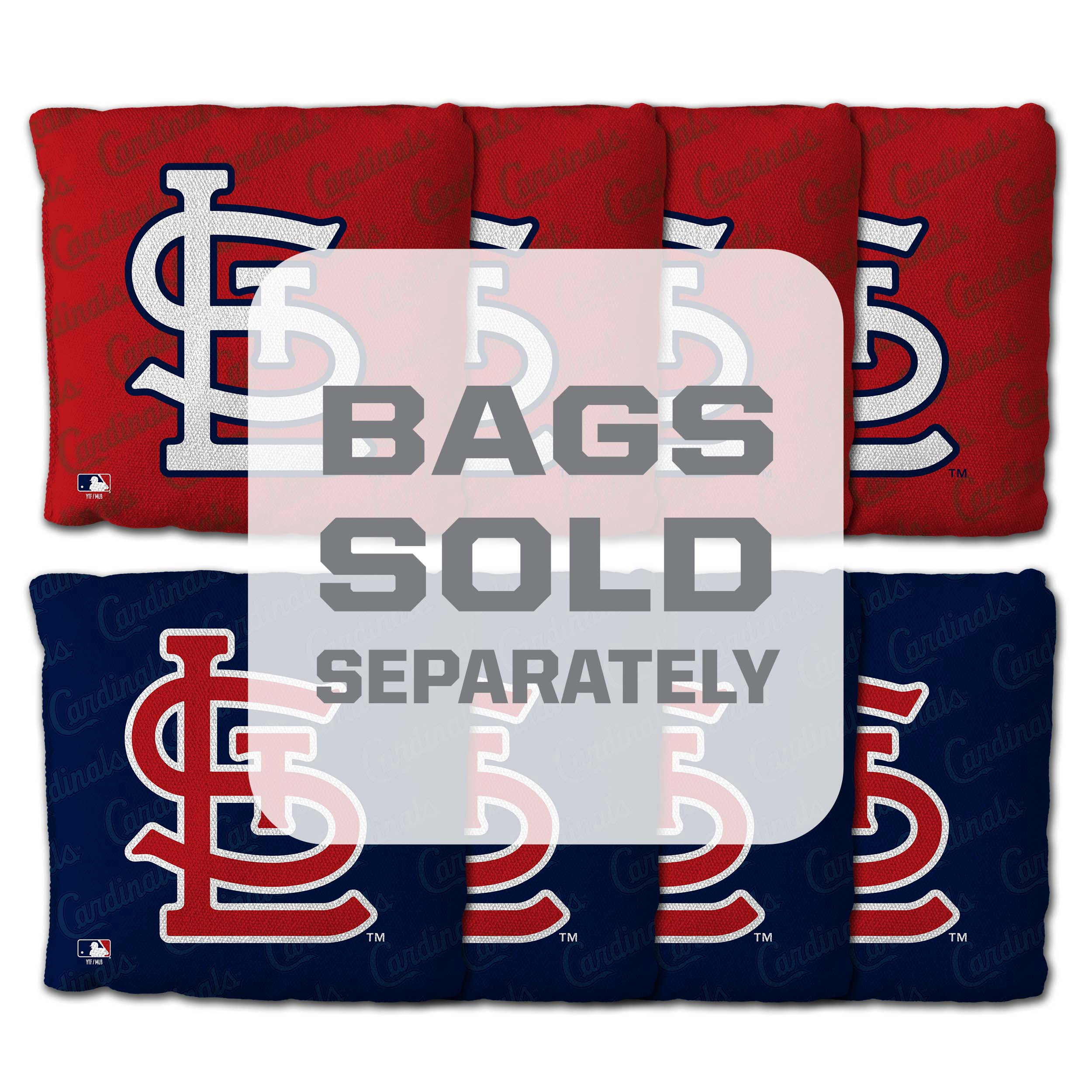 YouTheFan MLB St. Louis Cardinals 2' x 4' Cornhole Game No Bags