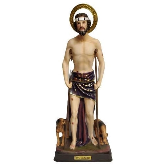 San Lazaro De Betania 24" St. Lazarus of Bethany Religious Statue #25369