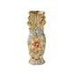 thumbnail image 2 of Jarrón de cerámica de estilo europeo, oro coleccionable creativo con diseño dorado, tarro, para Hotel, mesa, decoración del hogar, EstiloH Sunnimix  Jarrón de ceramica, 2 of 8