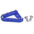 thumbnail image 1 of Pedal de freno trasero de motocicleta, palanca de pedal de freno trasero de aluminio billet universal, punta de escalón de repuesto para motos de cross, 1 of 5