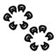 thumbnail image 3 of Halloween Cat Coasters Non-Woven Fabric Cup Holder Coasters 12Pcs, 3 of 4