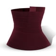 thumbnail image 3 of Sonducket Mujeres vendaje envoltura cintura entrenador cuerpo cinturón Control de barriga corsé de resistencia correa elástica Shapewear Yoga Ropa interior Vino rojo, 3 of 6