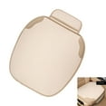 thumbnail image 2 of Premium Flax Car Seat Cover with Elastic Bottom Design Seat Protector for Year Round Comfort & Vehicle Seat Protection, 2 of 17